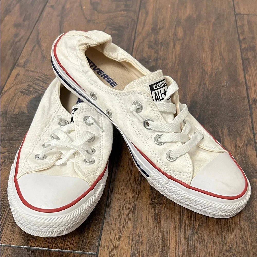 Converse Chuck Taylor All Star Off White Stretch back Slip on Sneakers size 8 - Picture 7 of 7